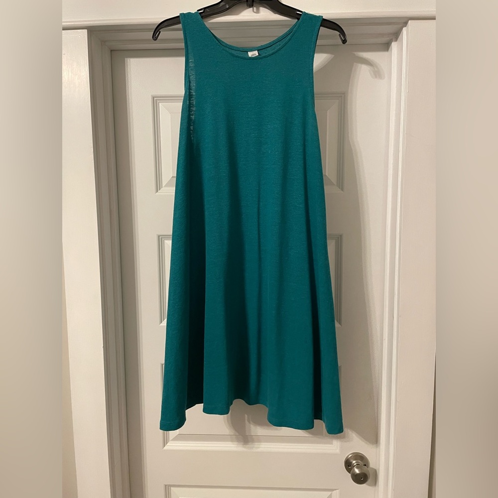 Old navy teal dress large
